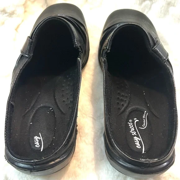 Size 9 WIDE Easy Street Comfort Wave clogs mules slip on - Picture 7 of 12